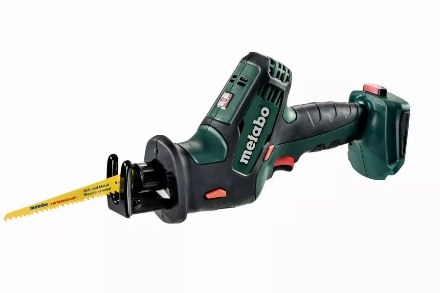 Scie Sabre SSE 18 LTX METABO Sans Batterie Ni Chargeur + Coffret MetaBox - 602266840 1 Scie Sabre SSE 18 LTX METABO Sans Batterie Ni Chargeur + Coffret MetaBox - 602266840