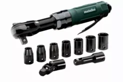 Tournevis à Cliquet à Air Comprimé DRS 68 Set 1/2" METABO - 604119500