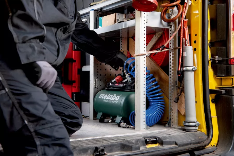 Compresseur Filaire BASIC 160-6 W OF METABO - 601501000 3 Compresseur Filaire BASIC 160-6 W OF METABO - 601501000 – Image 3