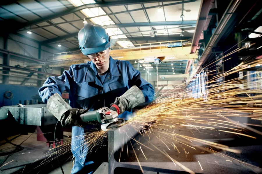 Meuleuse Ø125 Mm Filaire WEVA 15-125 QUICK METABO - 600496000 4 Meuleuse Ø125 Mm Filaire WEVA 15-125 QUICK METABO - 600496000 – Image 4