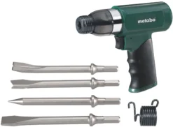 Marteau Burineur à Air Comprimé METABO DMH 30 Set + 4 Burins - 6.04115.50